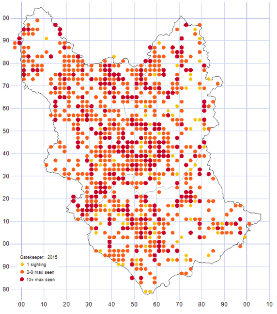 Gatekeeper distribution map 2015