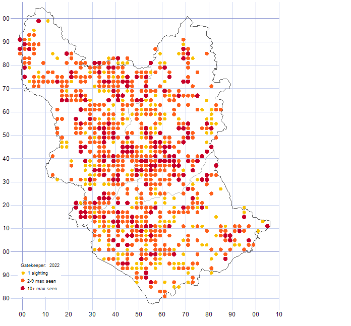 Gatekeeper distribution map 2022