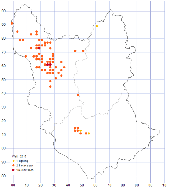 Wall distribution map 2015